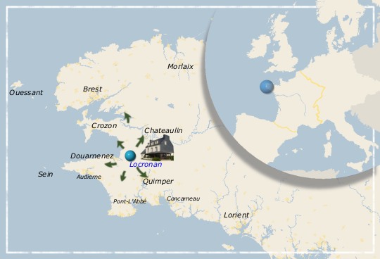 Chambres d'Htes de Rodou-Glaz - Locronan - Finistre - Bretagne