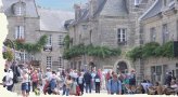 La place de Locronan - Finistre - Bretagne