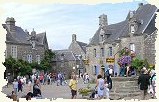 Square of Locronan - Finistre - Brittany